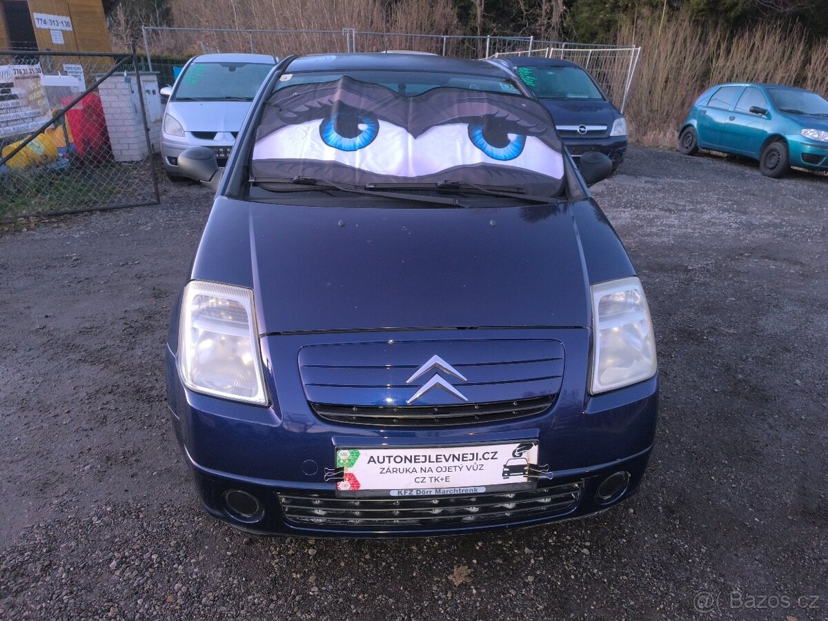 Citroën C2, PĚKNÝ,120TKM,SERVIS,KLIMA,1MAJ - 2