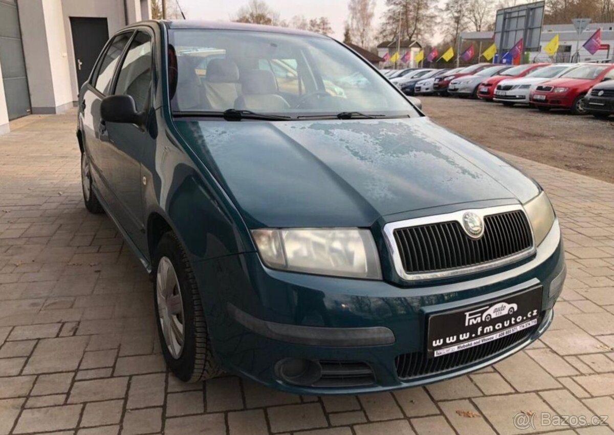 Škoda Fabia 1.2 HTP benzín manuál 40 kw - 2