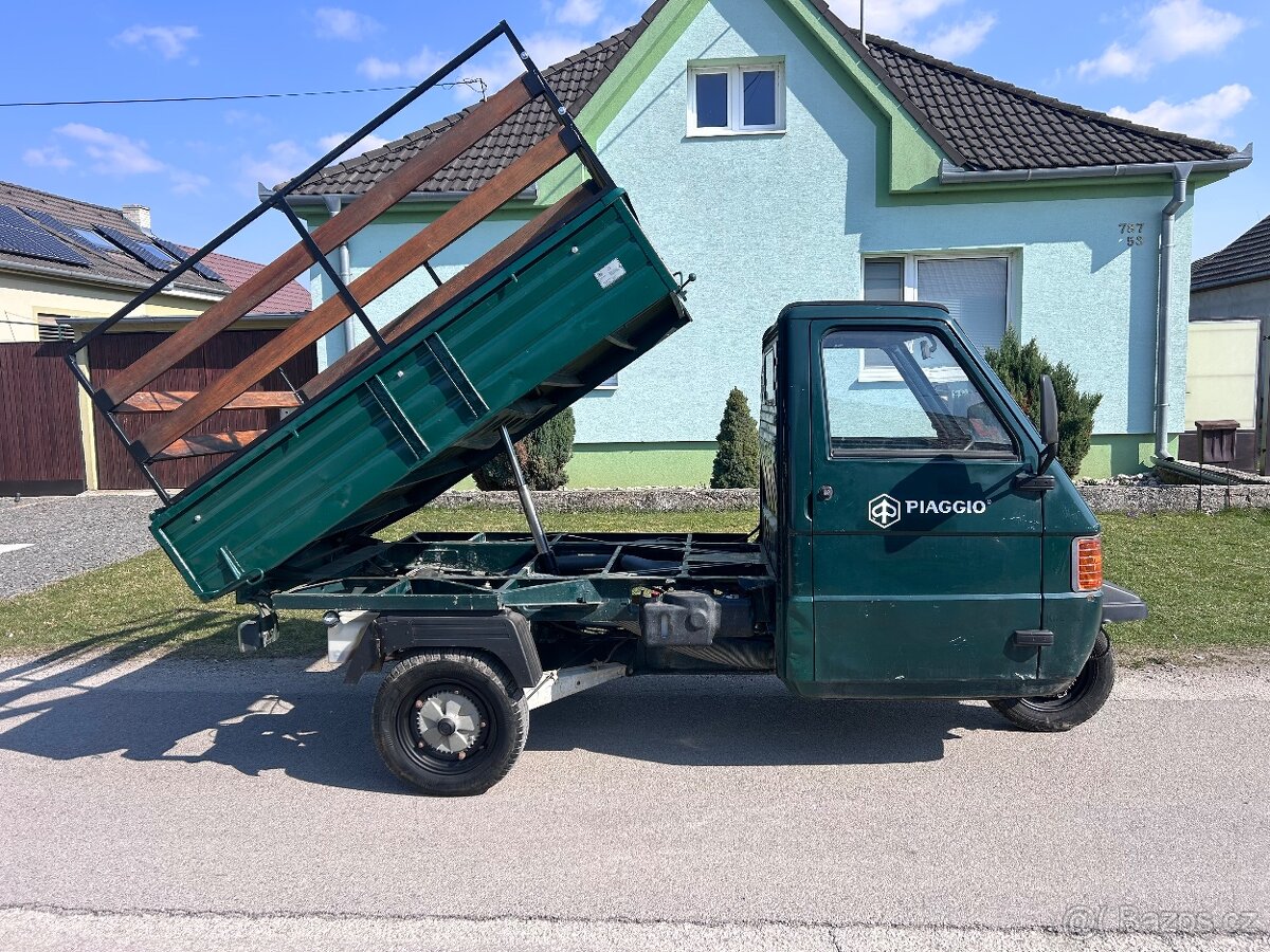 Piaggio Ape TM 200 Hydraulicky Vyklapač 2-miestne - 2