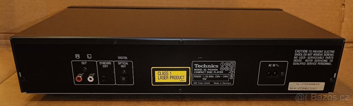 CD Technics SL-PG540A, plně funkční - 2