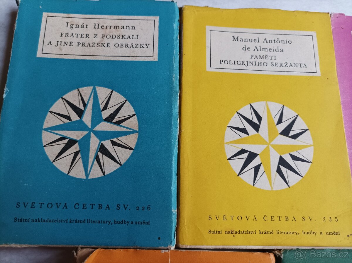 KNIHY z edice - SVĚTOVÁ ČETBA - 8 titulů - 2
