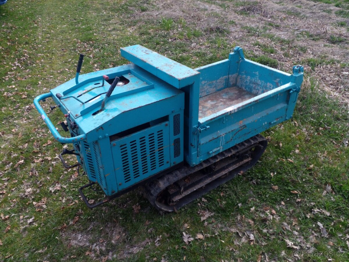 Japonský pásový dumper Kubota - nosnost 600kg - 2