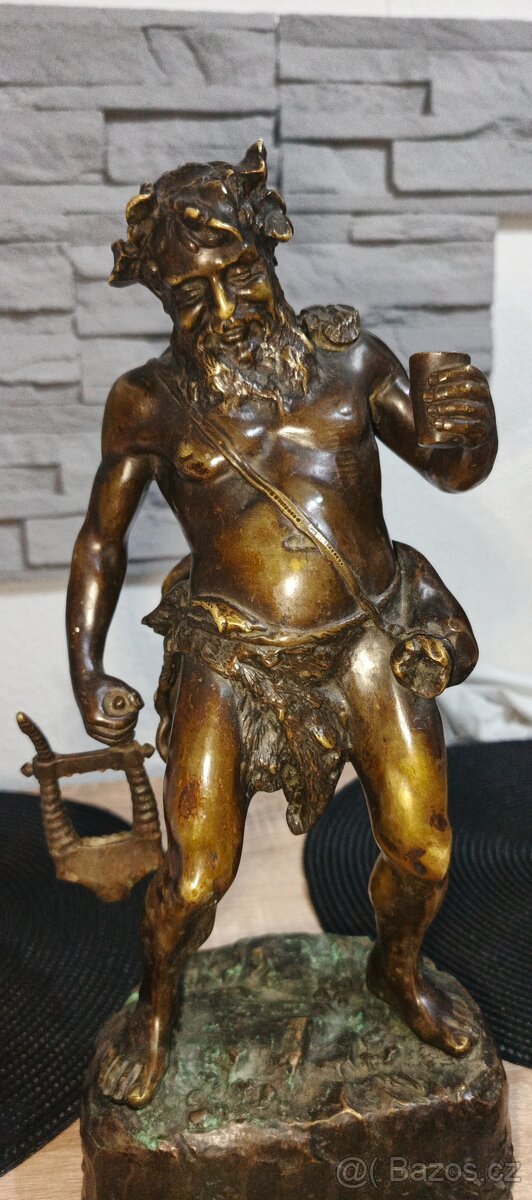 Bronzova socha brose - 2