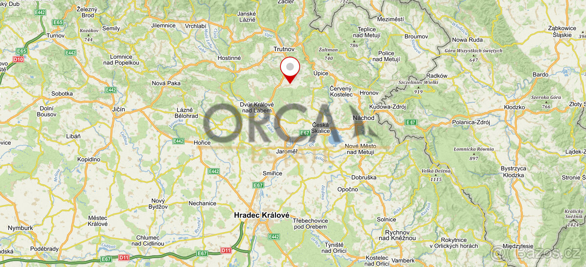 1 ha trvalého travního porostu v k.ú. Kyje u Hajnice - 2