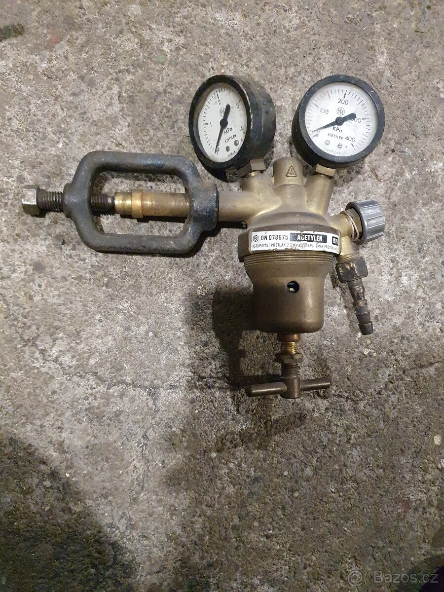 Redukční ventil acetylén a kyslík - 2