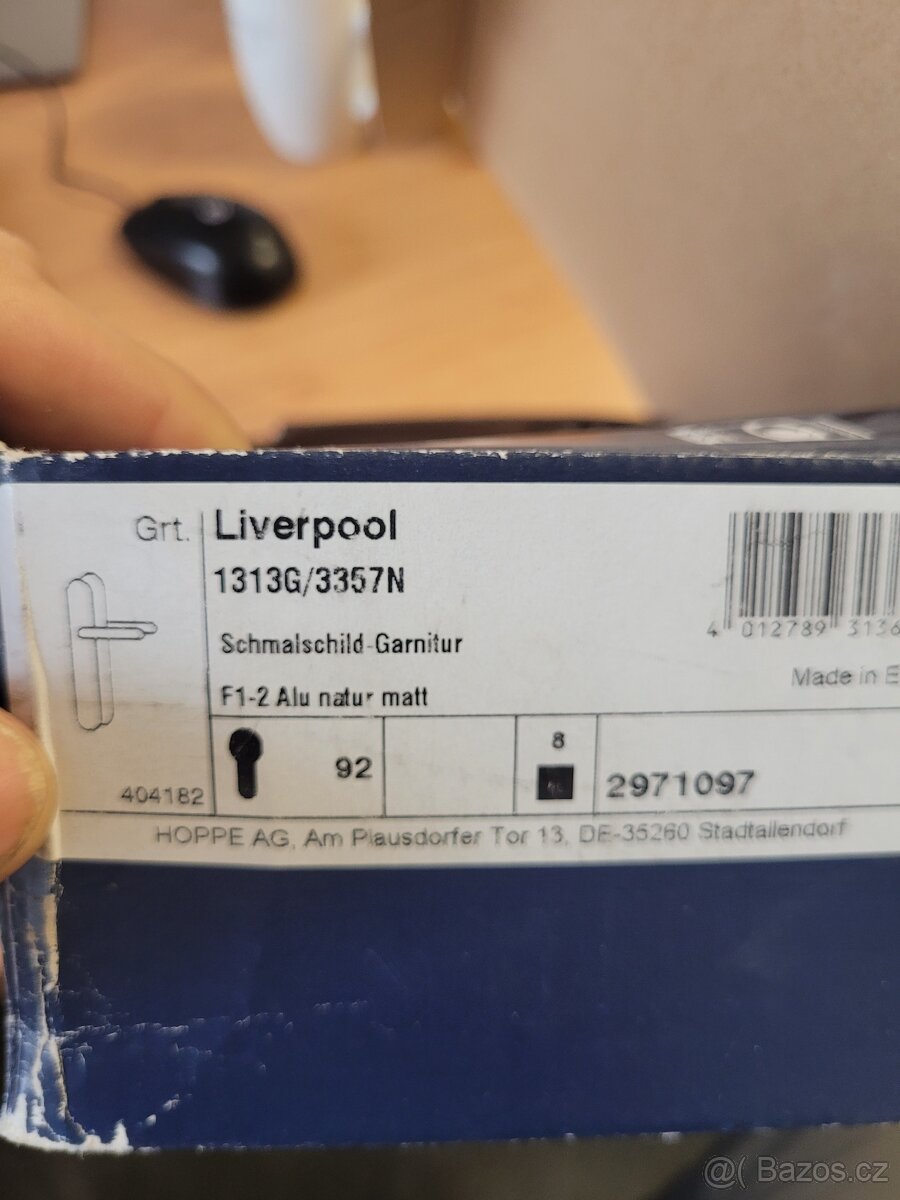 HOPPE Bezpečnostní kování Liverpool - 2