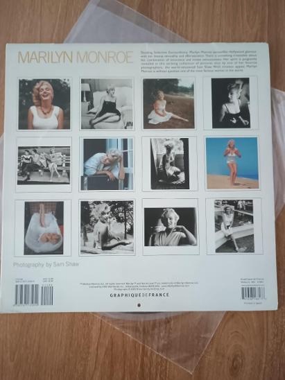 Marilyn Monroe kalendář a LP set - 2