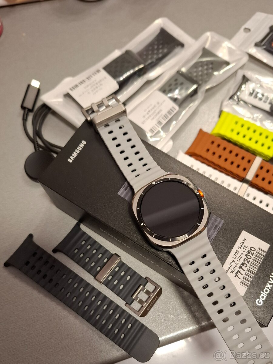 Samsung galaxy watch Ultra LTE - zánovní stav - záruka - 2