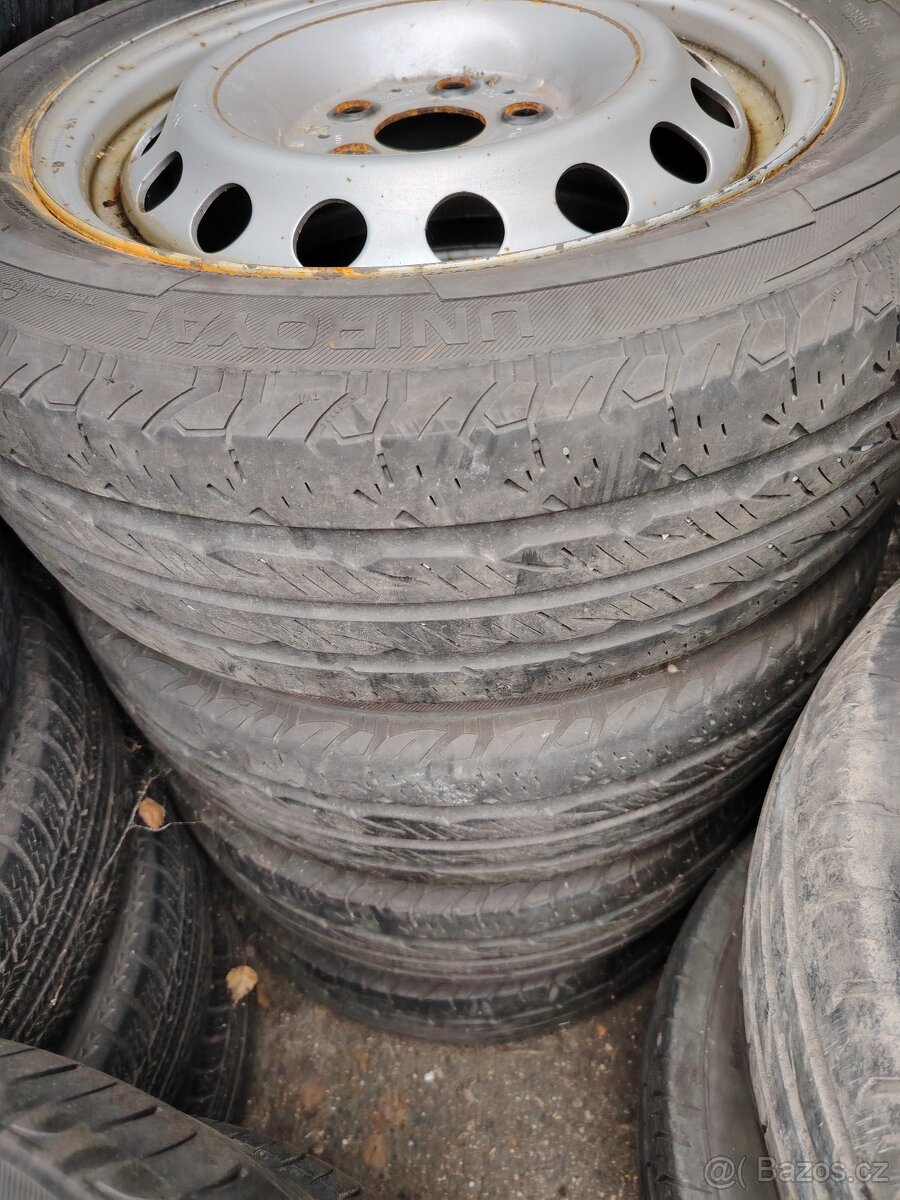 Plechové disky s pneu - 2