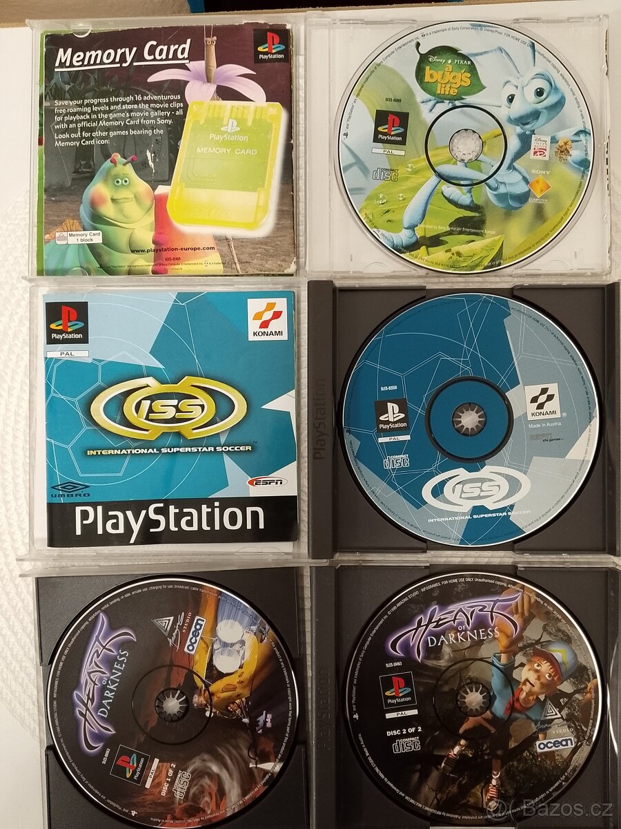 Originální hry PlayStation 1 ps1 - 2