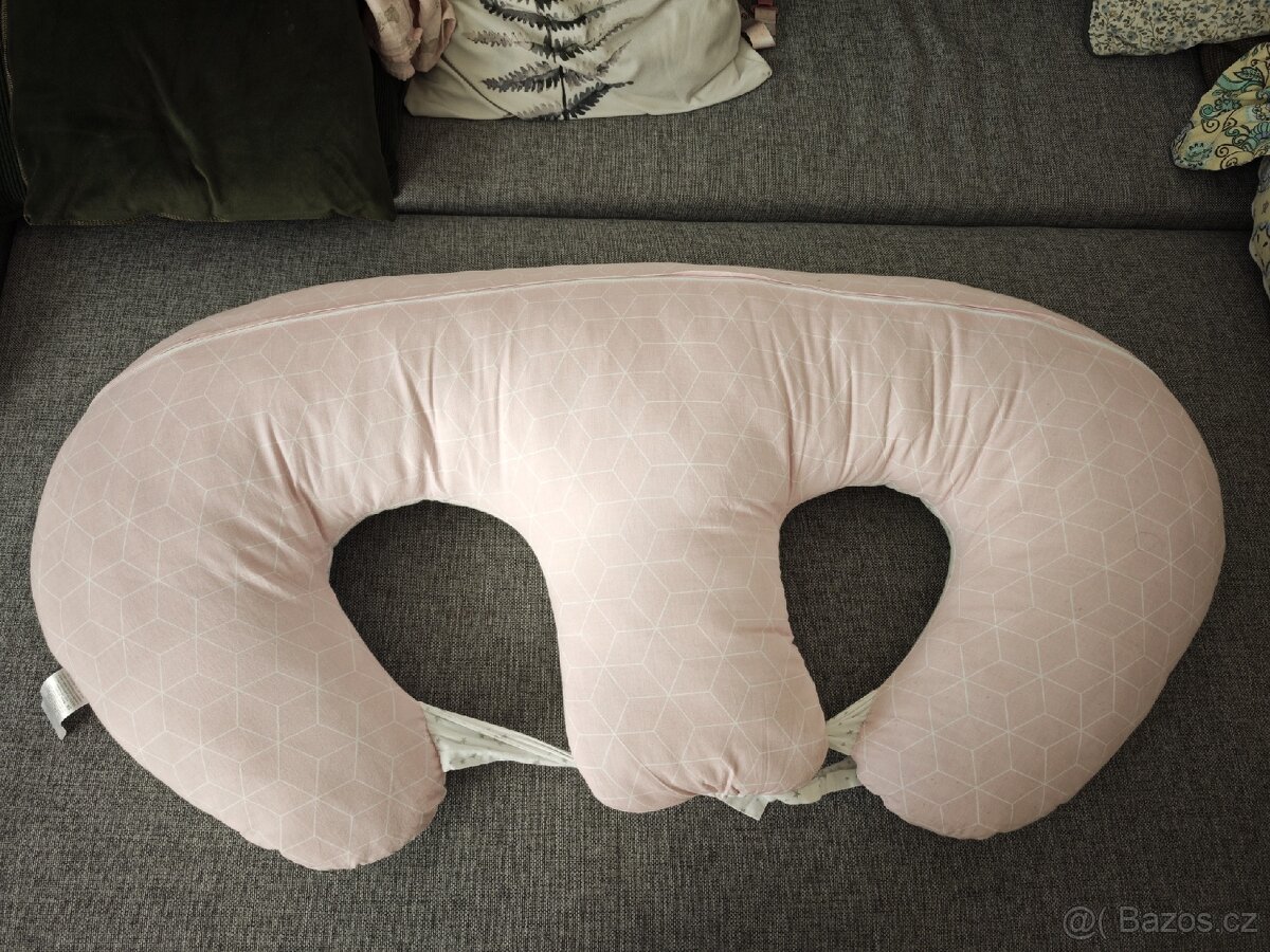 Kojící/odkládací polštář pro dvojčata - 2