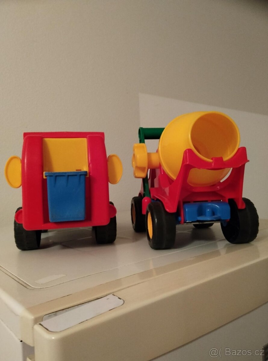 Auto popelářské + auto míchačka na beton LENA - 2