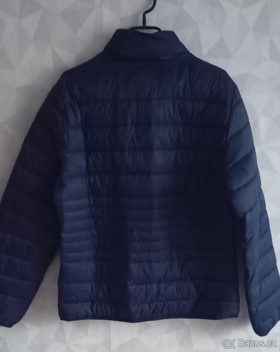 Dámská zimní bunda FILA tmavě modrá vel. L - top stav - 2