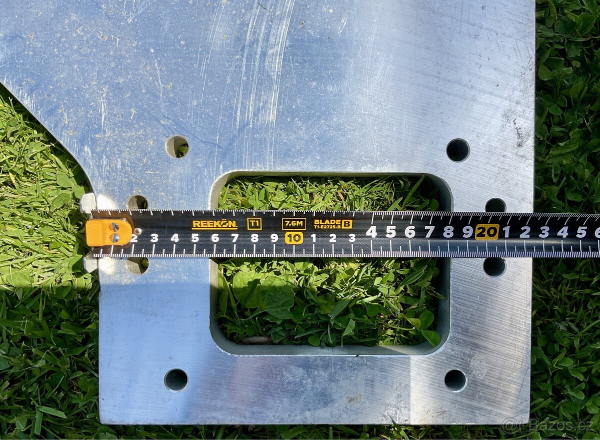 Hliníkové desky síla 35mm - 2