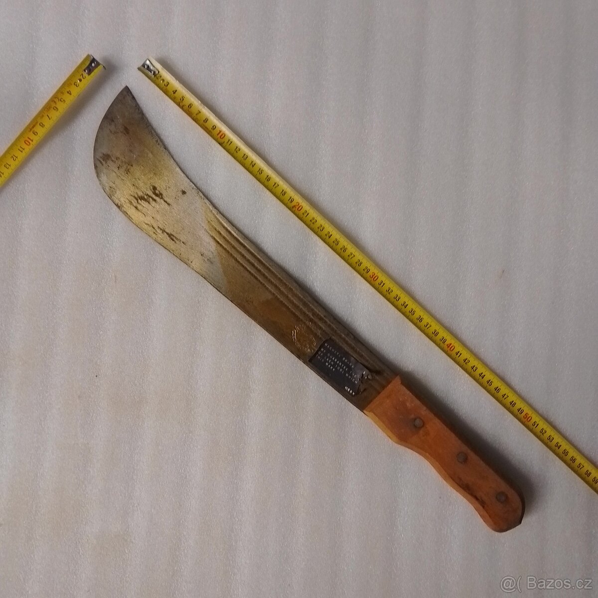 Starý sekáček - "mačeta" , značená - 2
