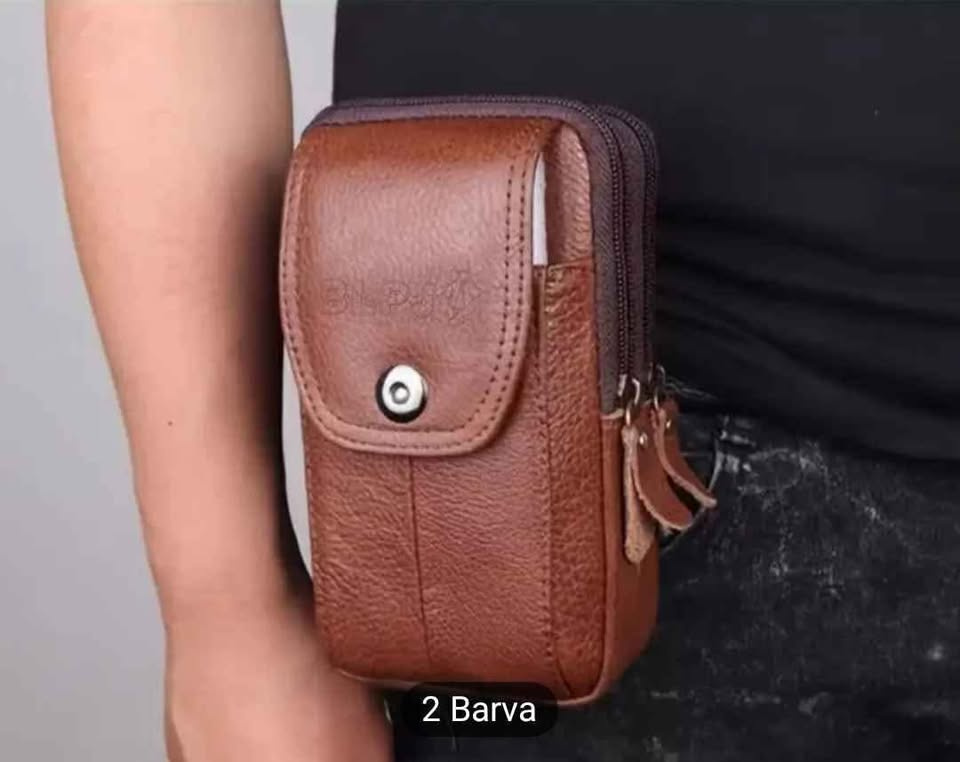 Kožená kapsa na opasek - 2