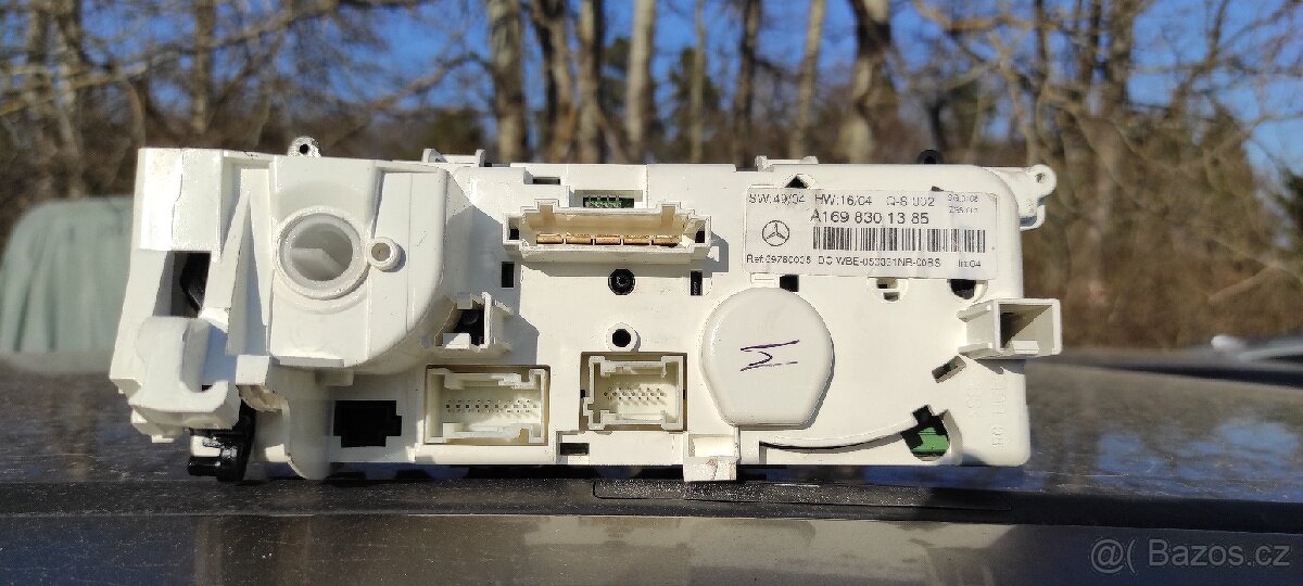 Ovládání topení Mercedes A w169 - 2