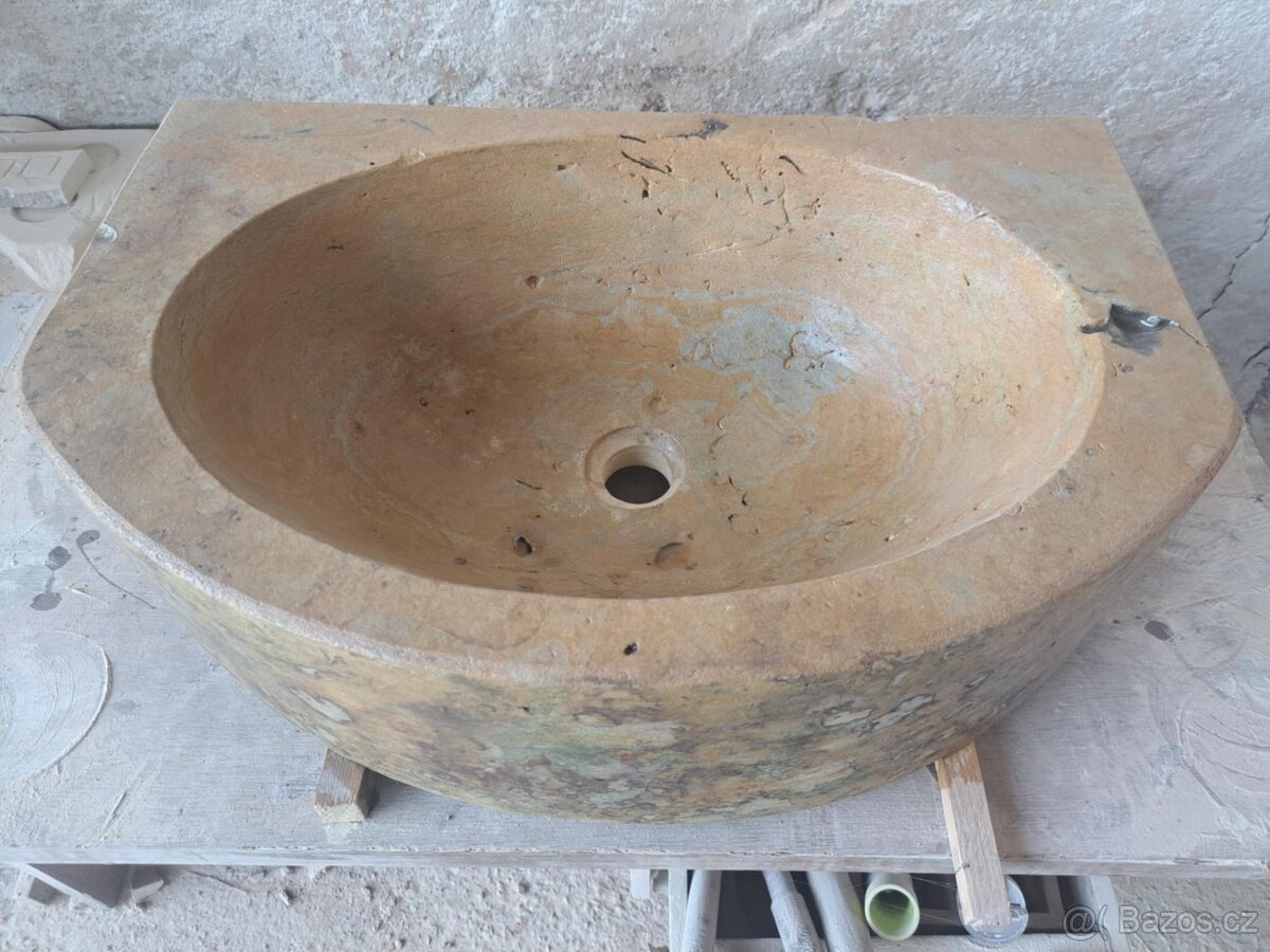 Umyvadla z přírodního pískovce - 2