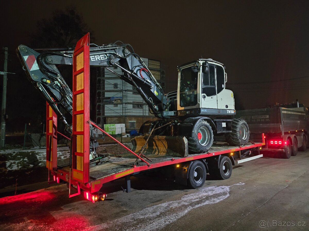 Podvalník, podval, valník, tandem, vlek, přívěs, trailer, - 2