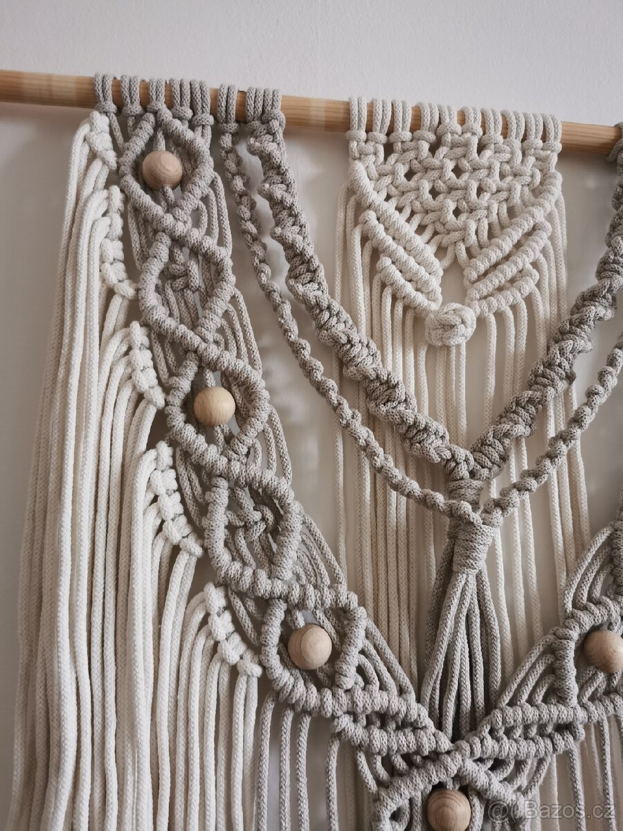 Macramé dekorace - 2