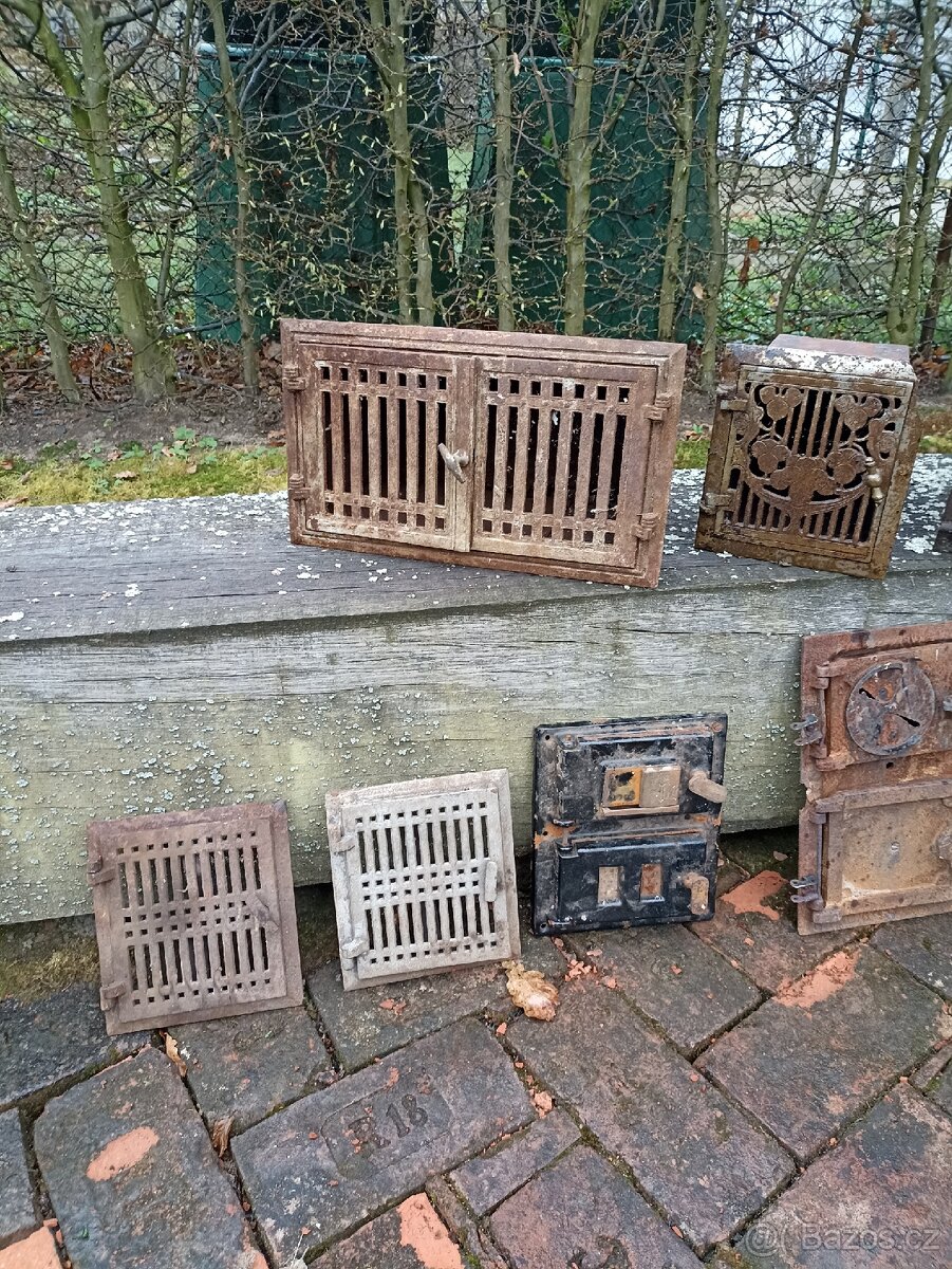 kamnová dvířka, trouba, sušárny, pláty - 2