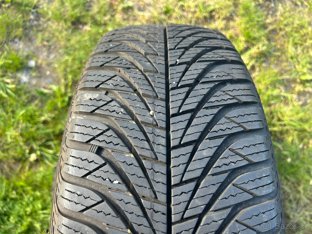 2ks celoroční pneu Fulda 185/60/15 - 2
