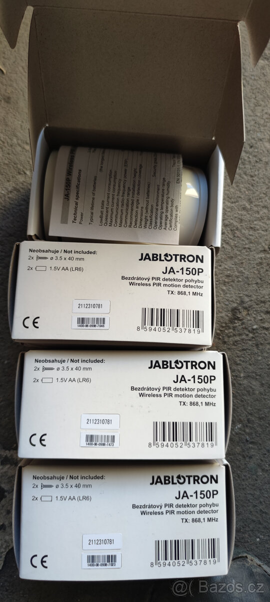 Jablotron - nové komponenty - 2