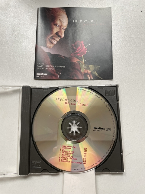 Freddy Cole Jazz CD ve výborném stavu. - 2