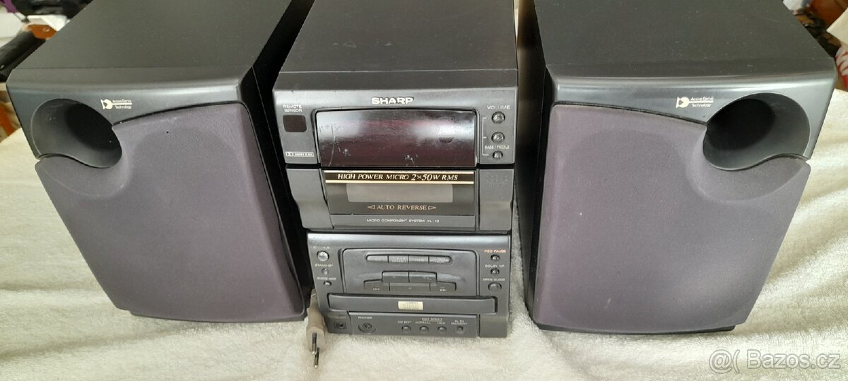 MICKRO COMPONENT SYSTEM SHARP XL- 12 H (GY) - 2