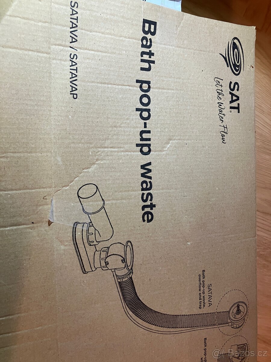 Vanový automat SAT 57 cm chrom kov - 2