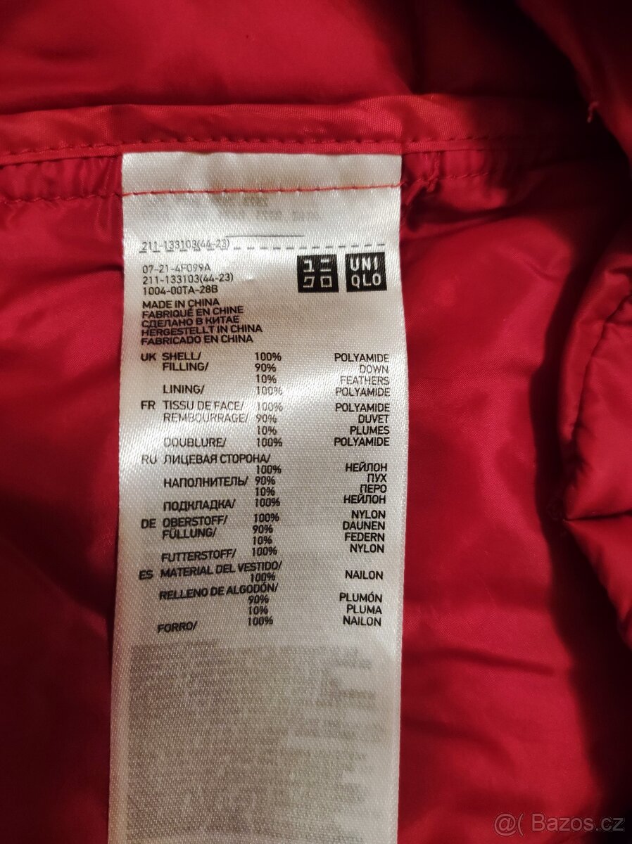 Uniqlo dámská péřová bunda vel. L - 2
