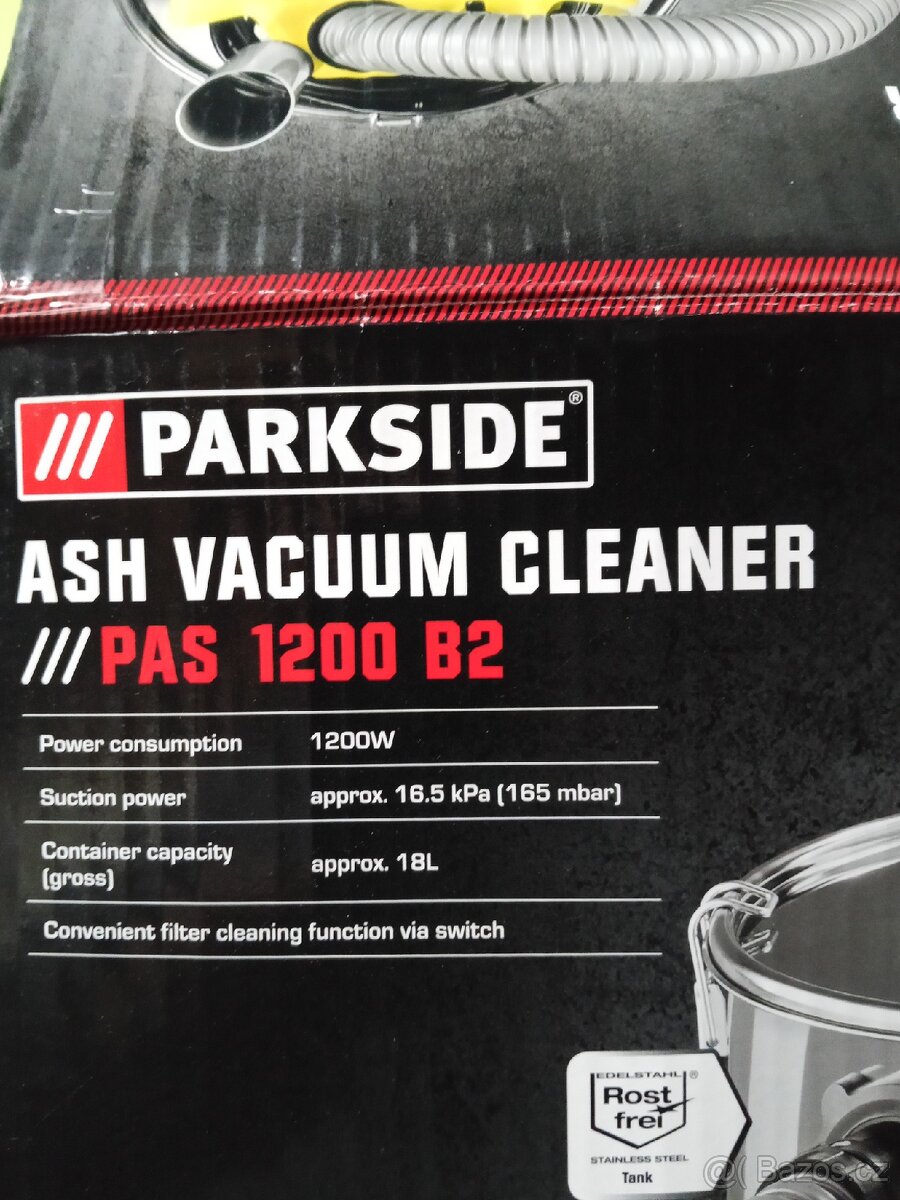 Vysavač na popel Parkside - 2