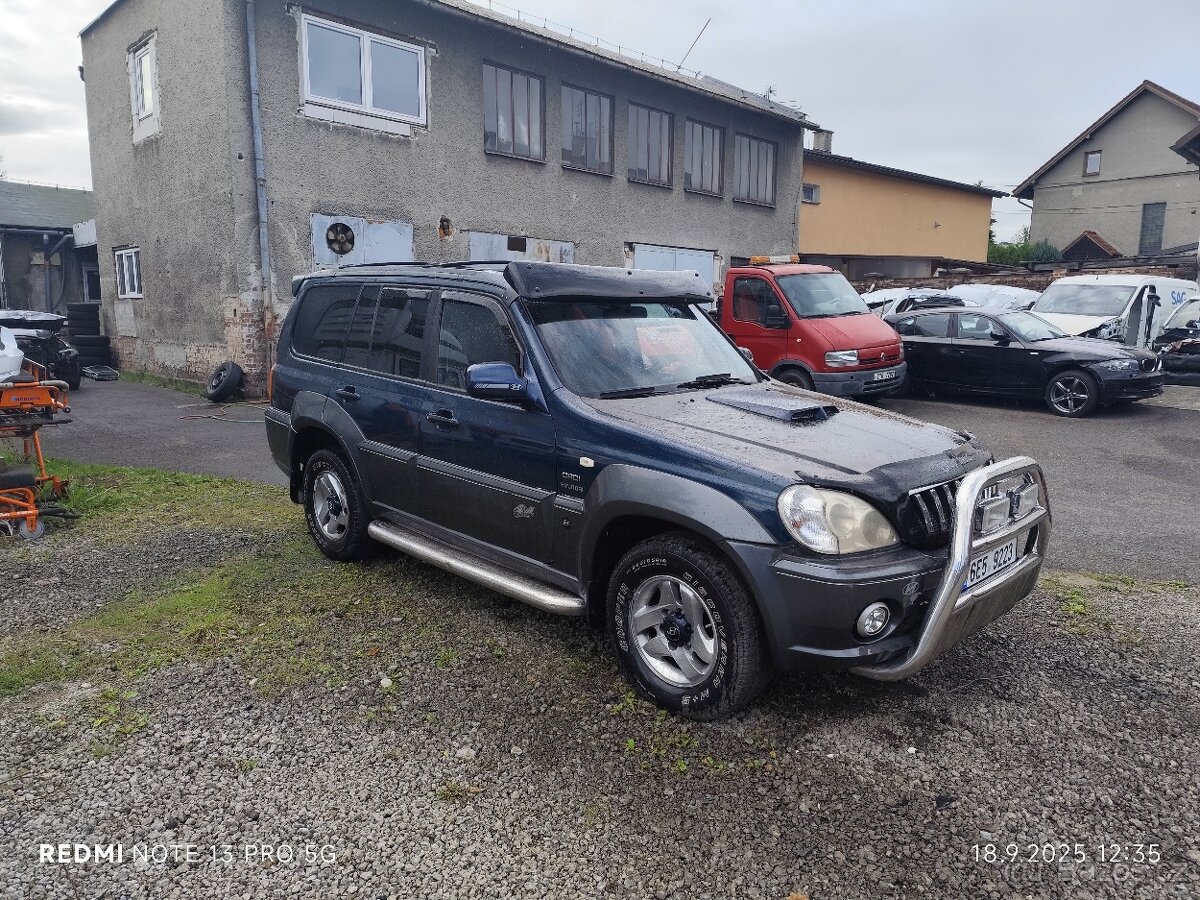 Hyundai Terracan 2.9 CRD, 2002, 165tis.km - 2