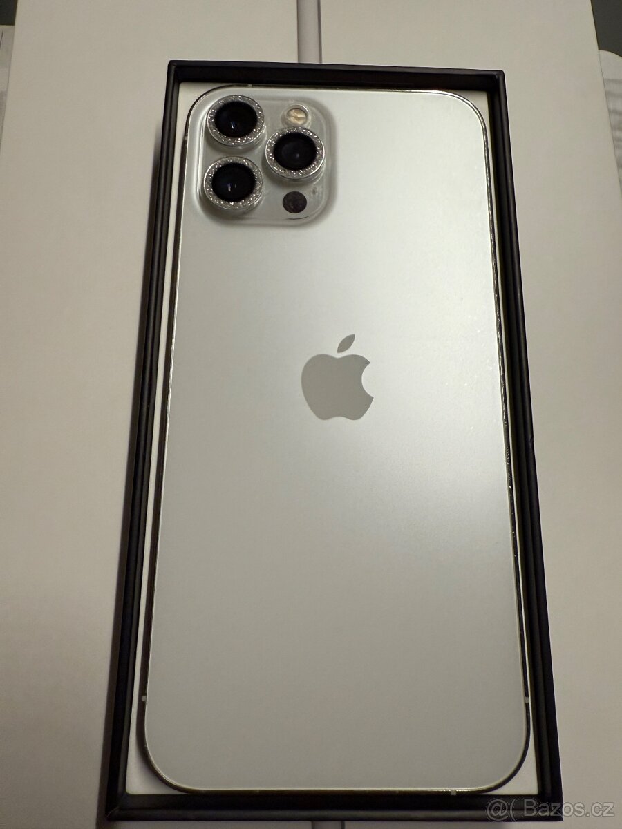 iPhone 12 PRO MAX, 128GB, silver, baterie 100% - 2