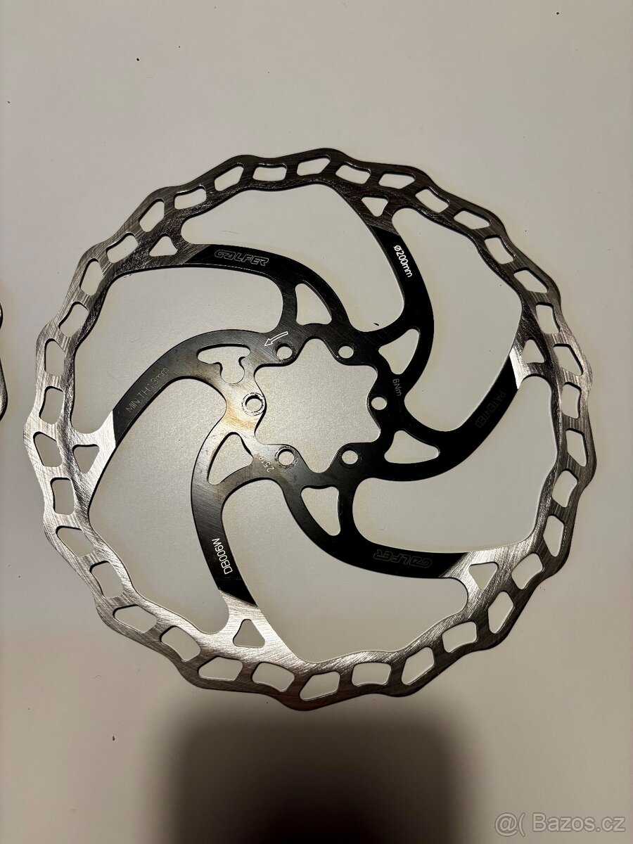 Brzdové kotouče galfer 200mm Shimano 203mm - 2