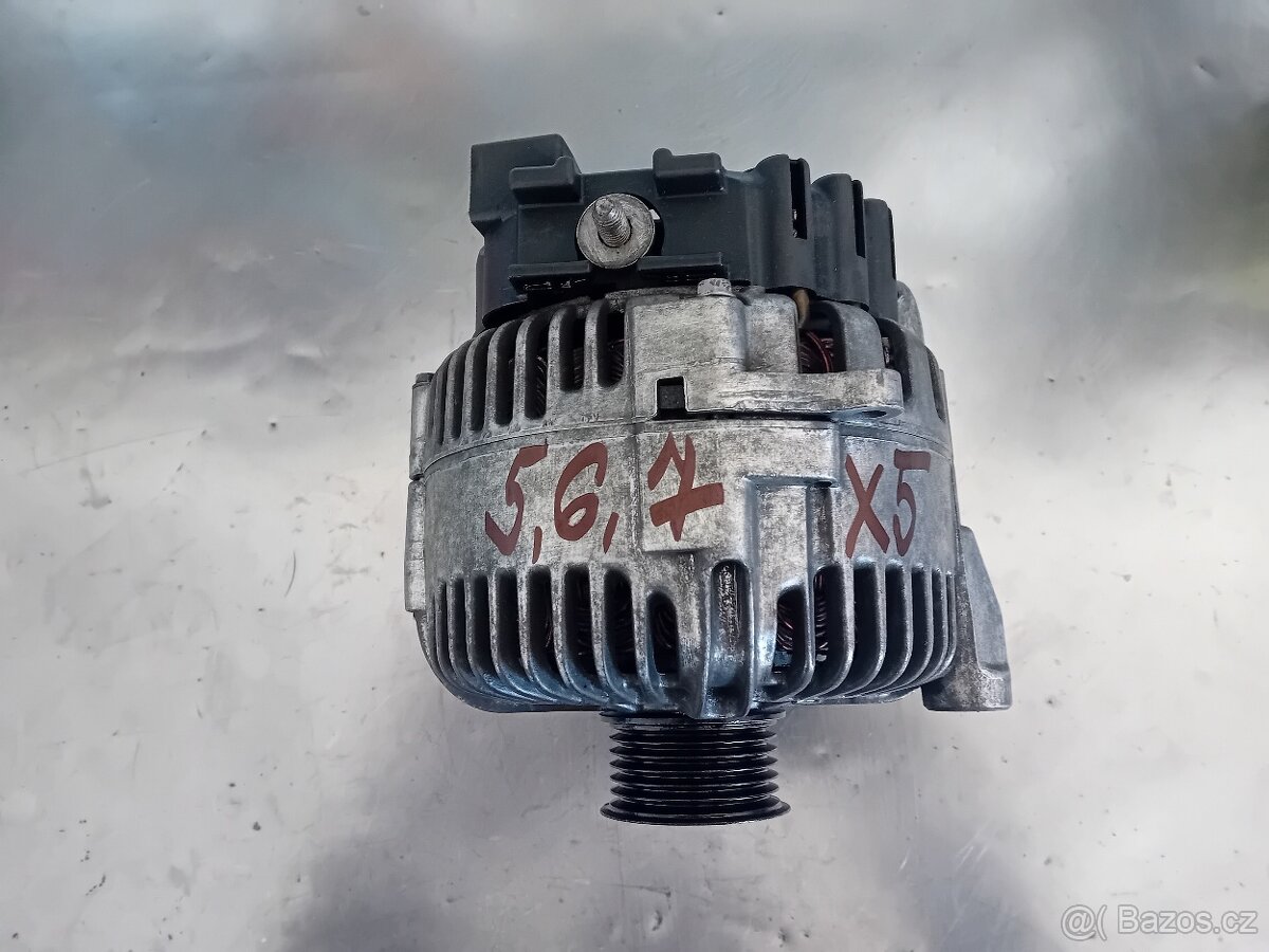 BMW 5, 6, 7, X5 alternátor - 2
