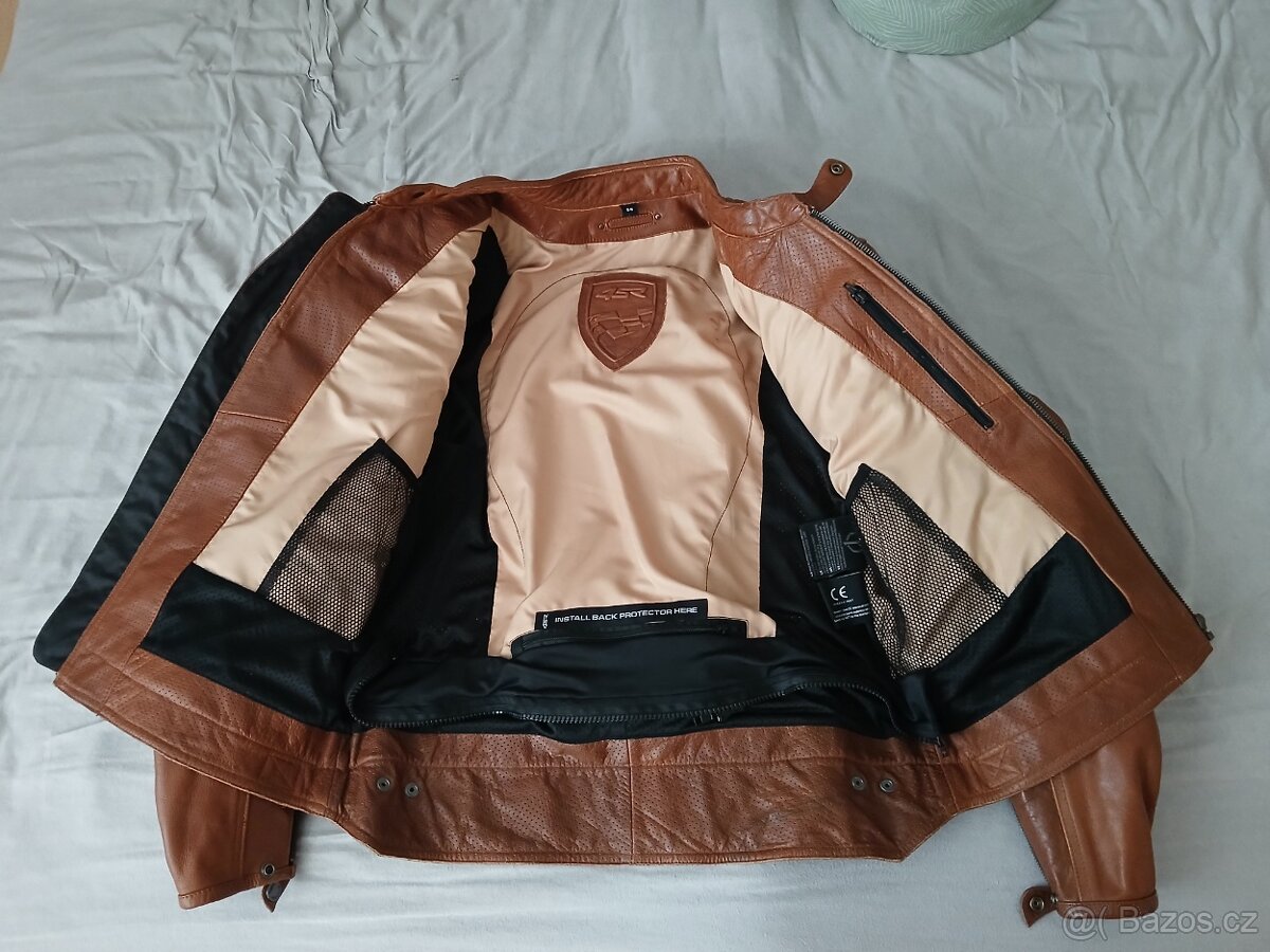 Kožená moto bunda 4SR - 2