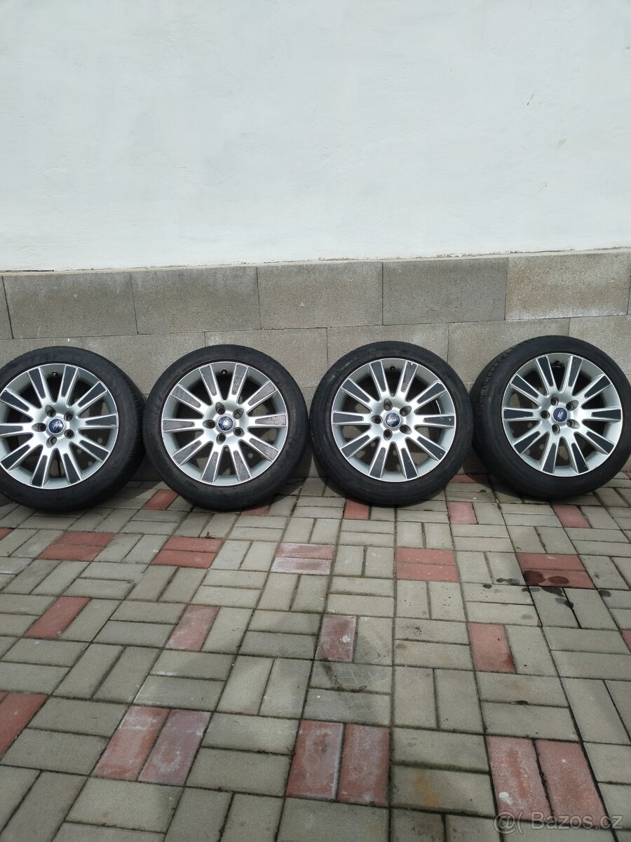 alu kola ford 5x108 r17 +pneu - 2