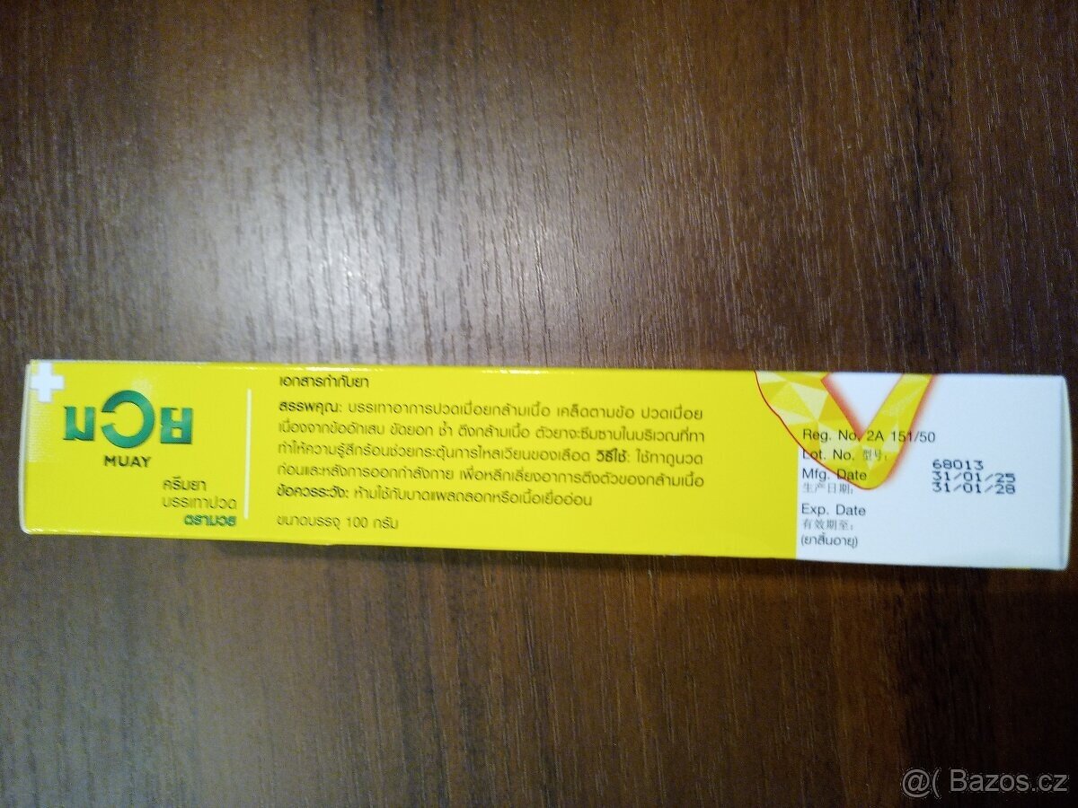 THAJSKÁ MAST-MUAY-ORIGINÁL THAJSKO - 2