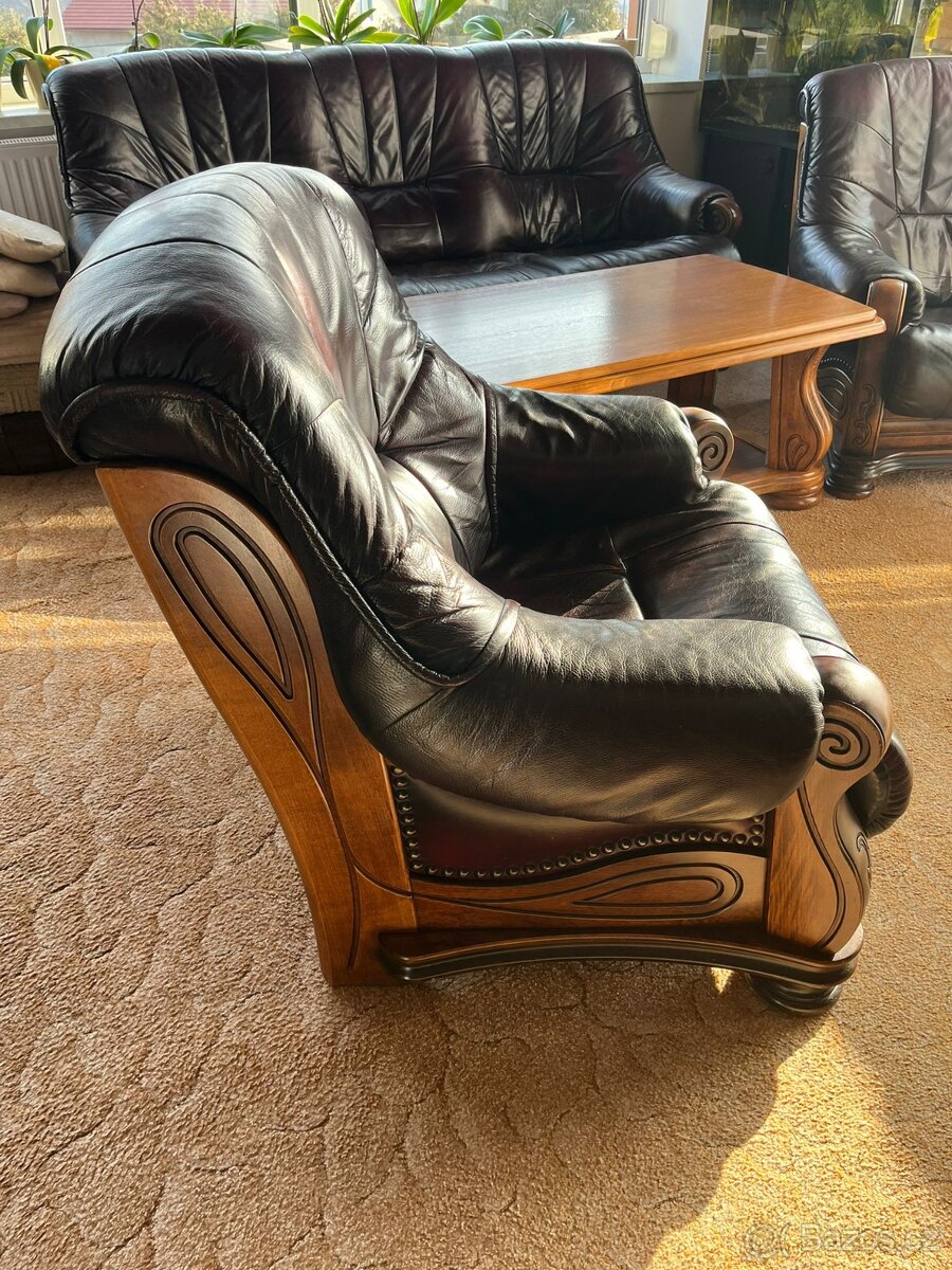 Kožená sedačka - 2