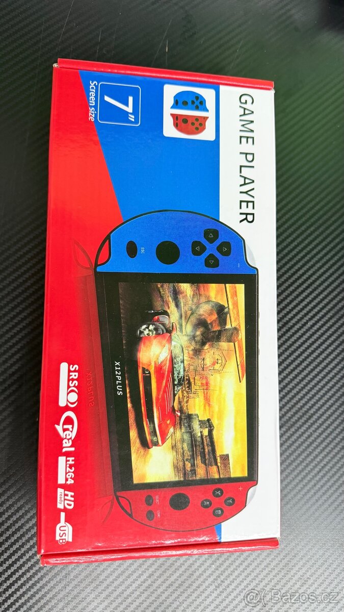Přenosná herní konzole X12 Plus 7" - 2