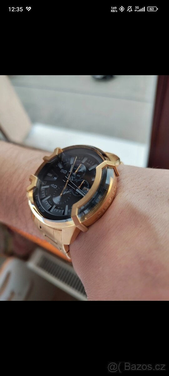 Diesel Griffed DZ4522 Gold - 2