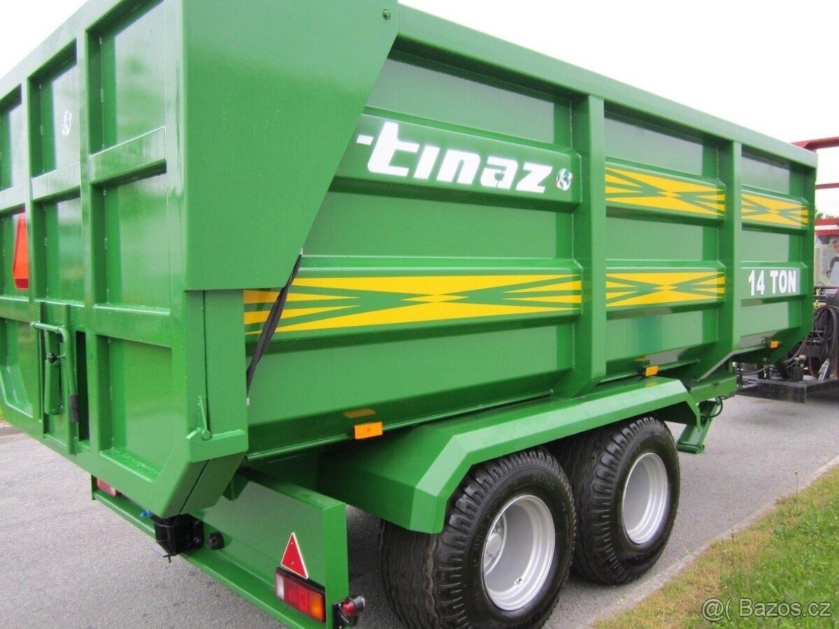 Traktorový návěs TINAZ-14 tun - 2