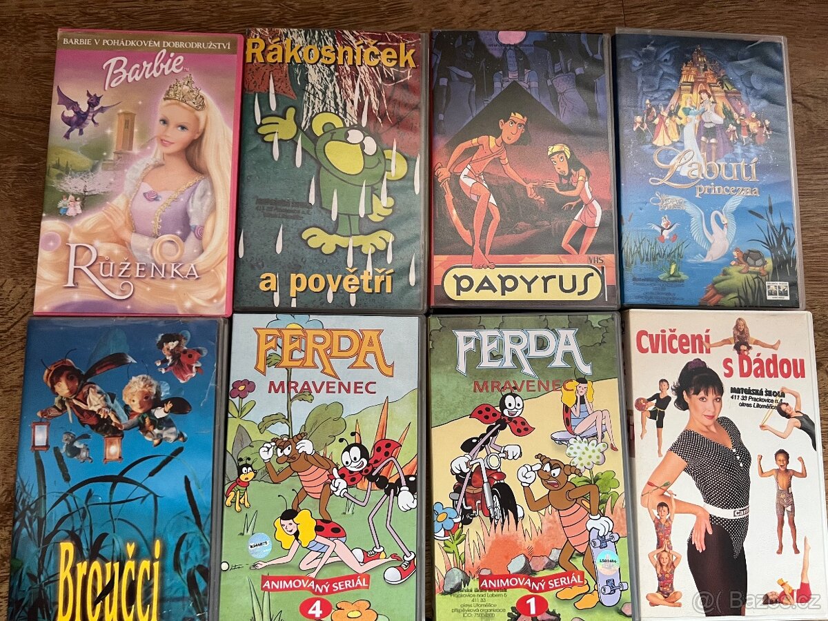 VHS kazety - 2