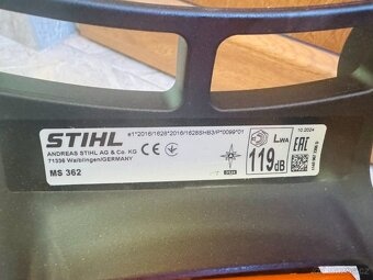 pila stihl 362C - 2