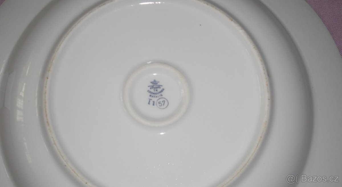 Velký hluboký talíř - Thun - Czechoslovakia - 2