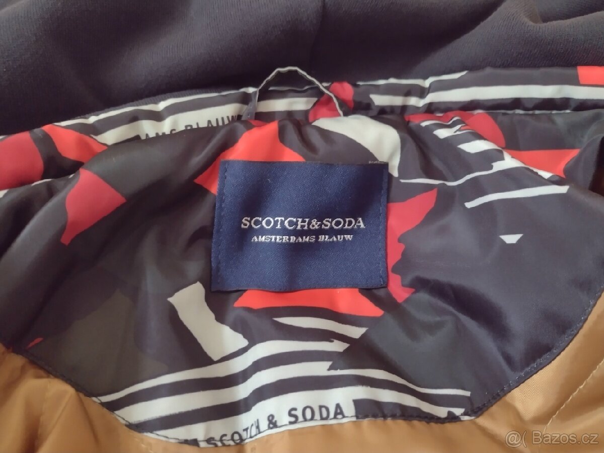 Zimní bunda Scotch & Soda AMS BLAUW 1815M ORIGINÁLNÍ - 2