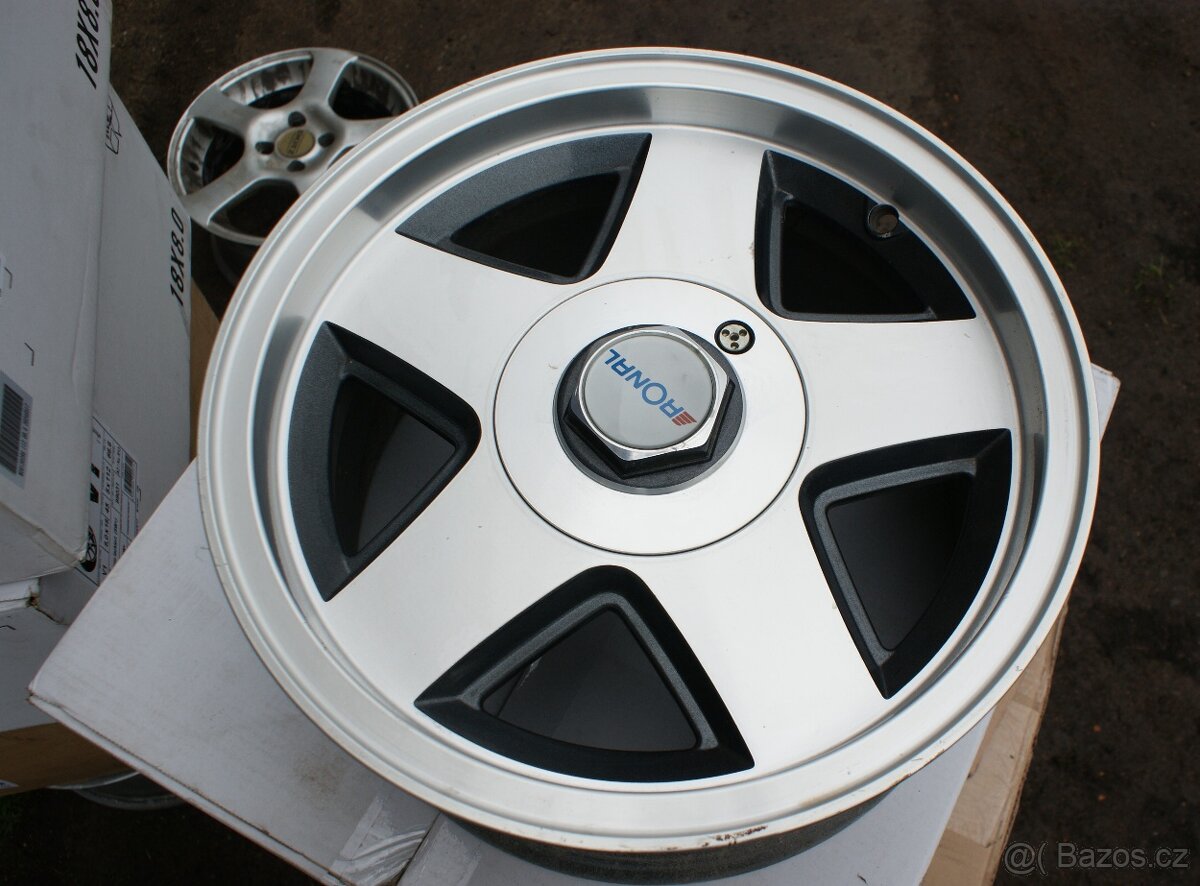 Koupím 1ks nebo případně více ks alu kolo kola Ronal 7x15 - 2