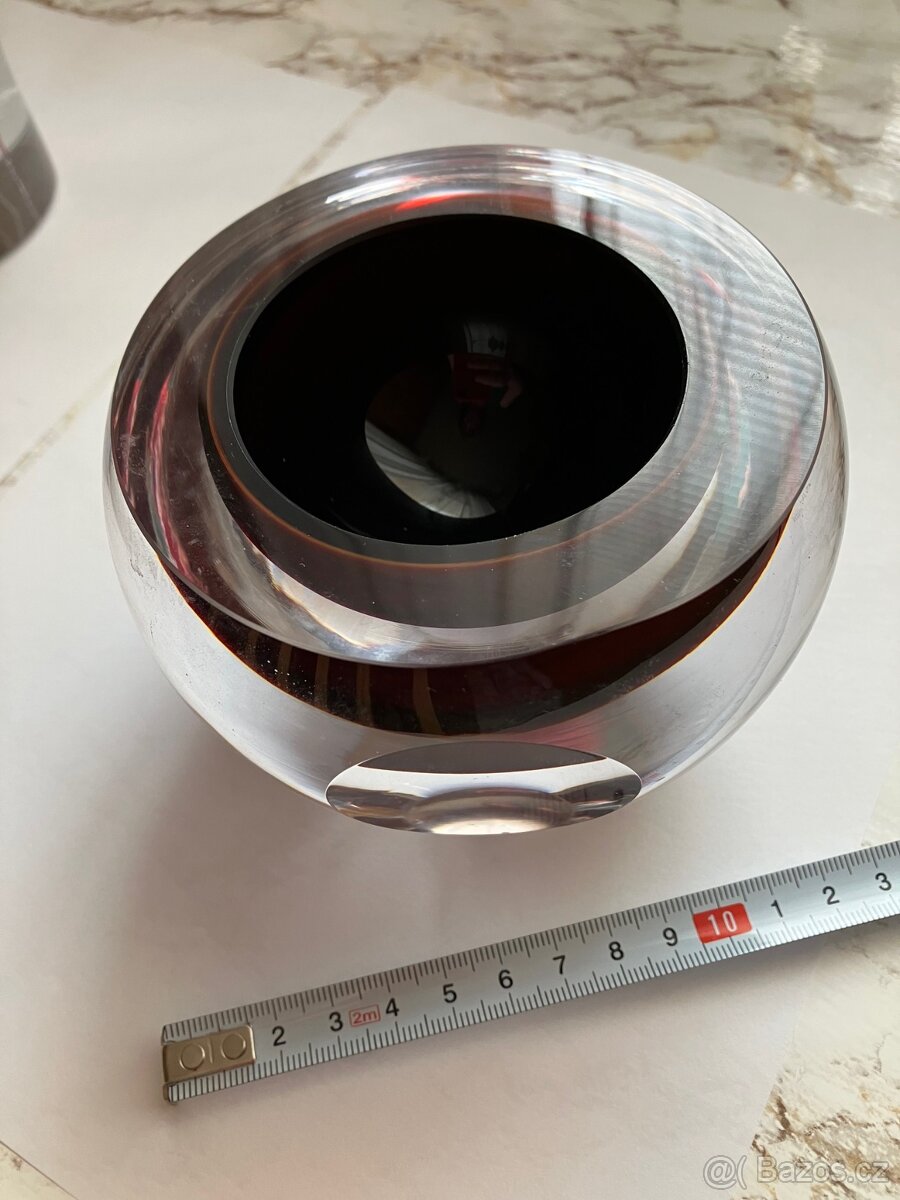 Skleněný svícen - 2