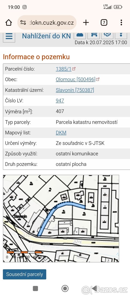 Prodám pozemní komunikaci - 2